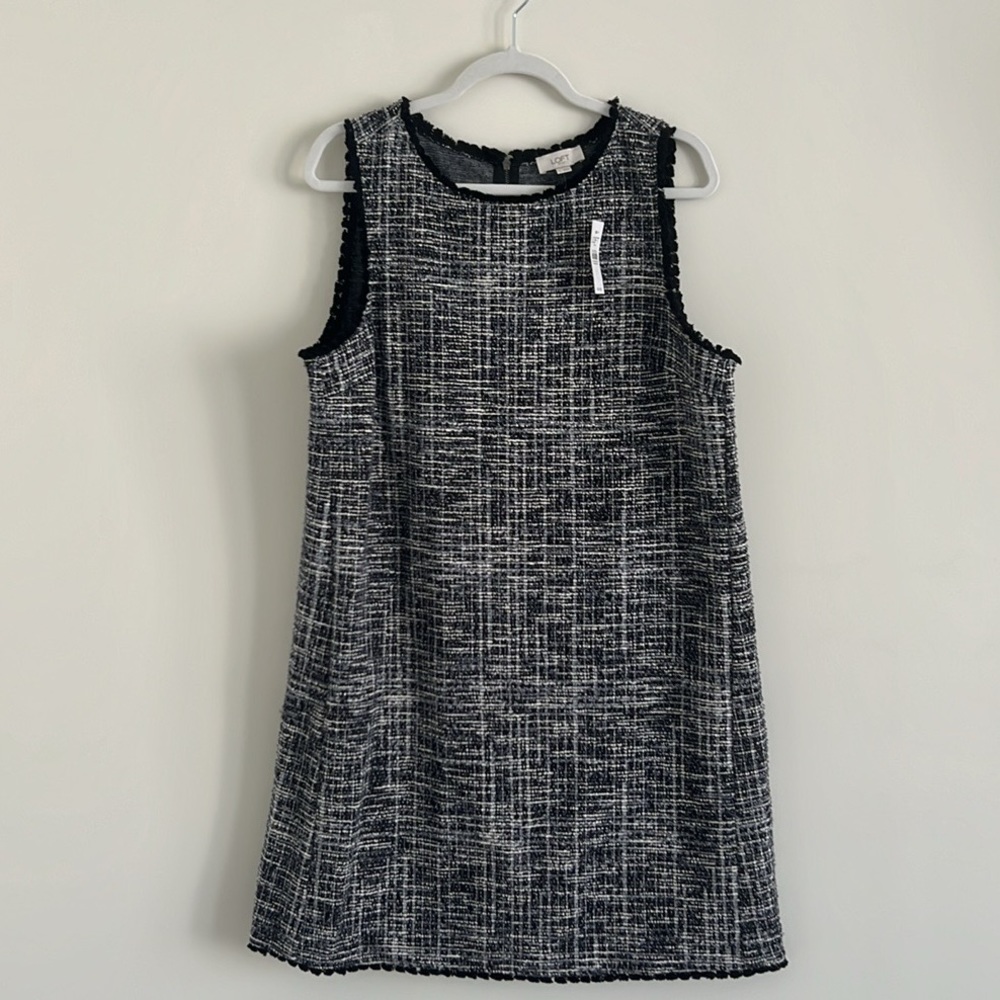 NWT Loft Outlet Tweed Dress